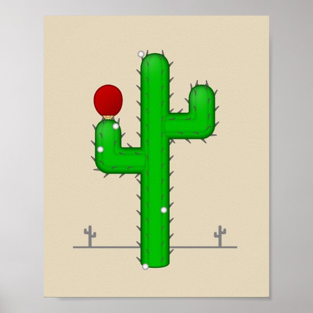 Cactus Makes Perfect Poster (Front)