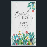 Cactus Mexican Fiesta Bridal Shower Small Gift Bag<br><div class="desc">Cactus Mexican Fiesta Bridal Shower Small Gift Bag</div>
