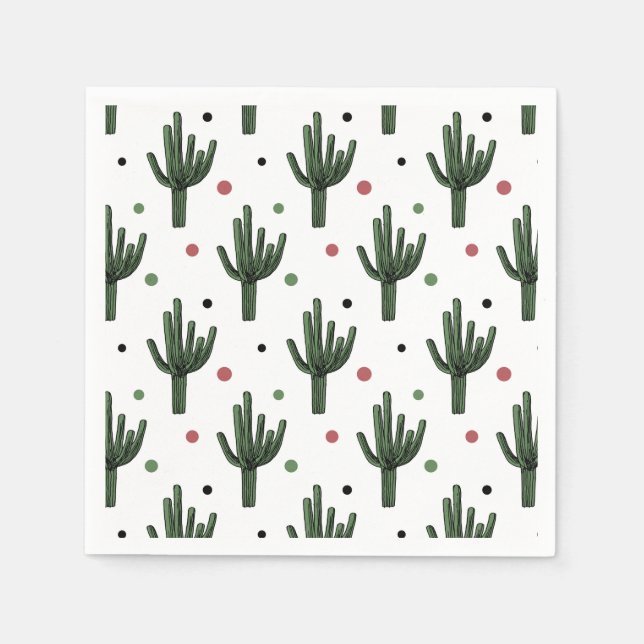 Cactus Napkin (Front)