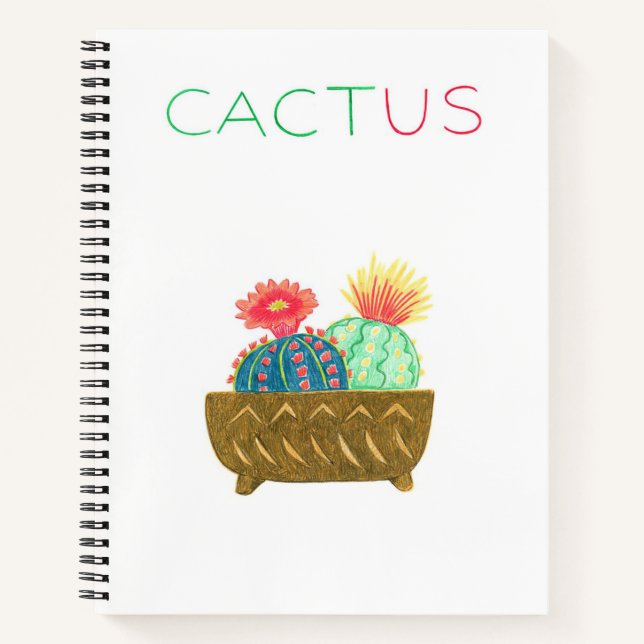 Cactus Notebook (Front)