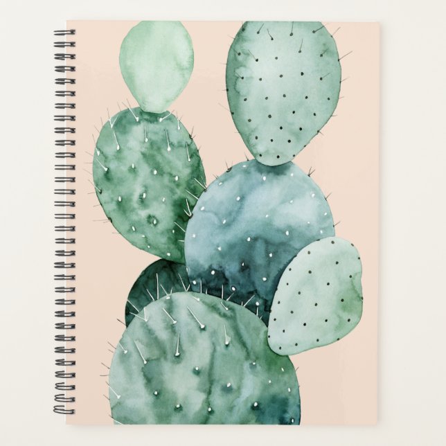 Cactus on Coral Planner (Front)