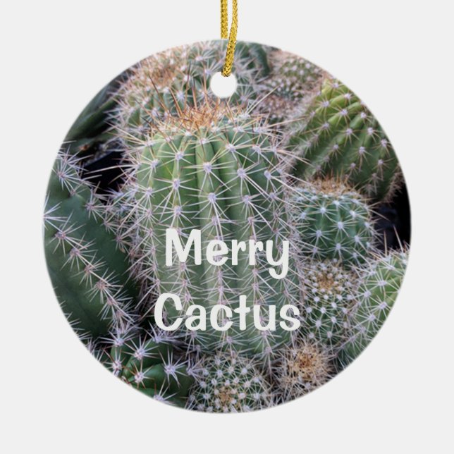 Cactus Ornament (Front)