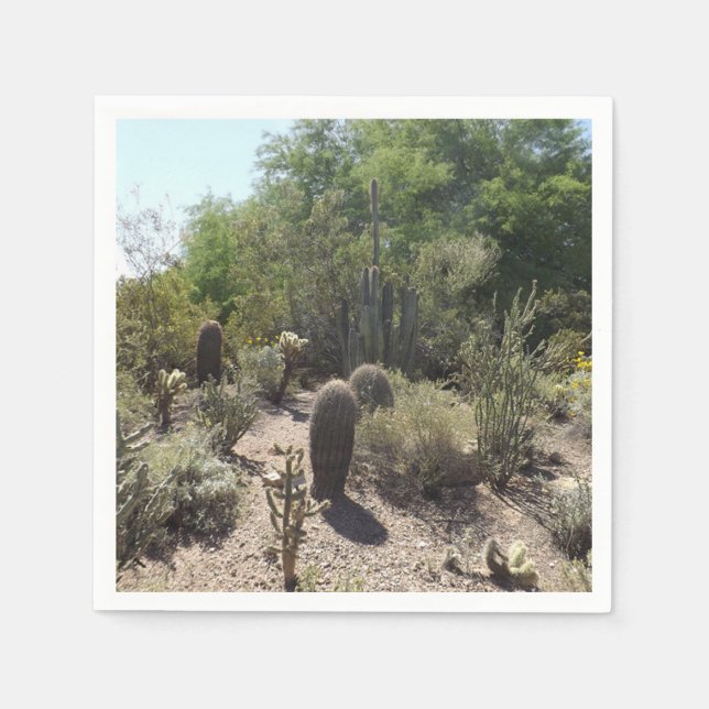Cactus Paper Napkin (Front)