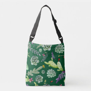 Cactus Pattern 3 Crossbody Bag