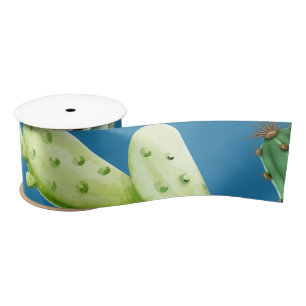 Cactus Pattern 5 Satin Ribbon