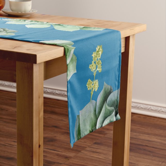 Cactus Pattern 5 Short Table Runner (In Situ)