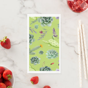 Cactus Pattern 6 Napkin