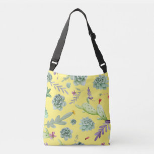 Cactus Pattern 9 Crossbody Bag