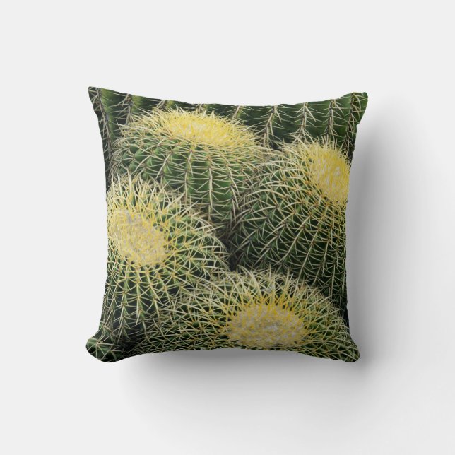 Cactus Pattern Cushion (Front)