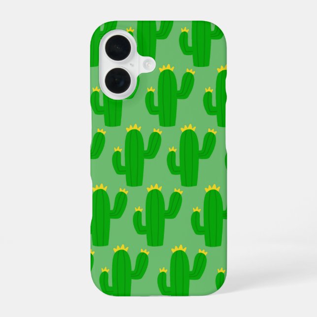cactus pattern iPhone / iPad case (Back)