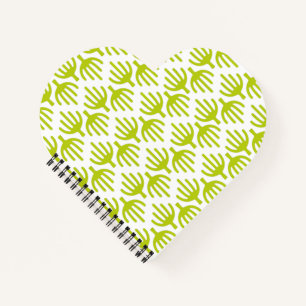 Cactus pattern notebook