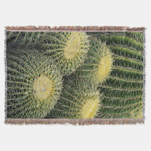 Cactus Pattern Throw Blanket