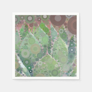 Cactus Photo Art Unique Desert Succulent Colourful Napkin