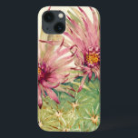 Cactus Pink Blossoms iPhone 13 Case<br><div class="desc">Cactus Pink Blossoms  Artist: Tim OToole</div>