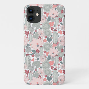 Cactus Pink Mint Succulents Desert Plants Case-Mate iPhone Case