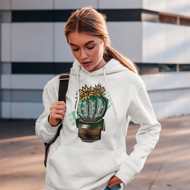 Cactus Plant In A Pot Hoodie (Creator Uploaded)