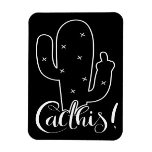 Cactus Plant Magnet