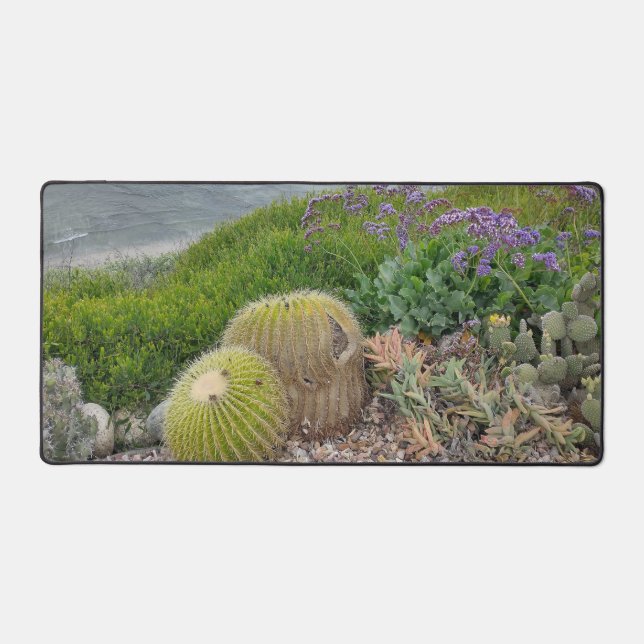 Cactus Plants  Desk Mat   (Front)