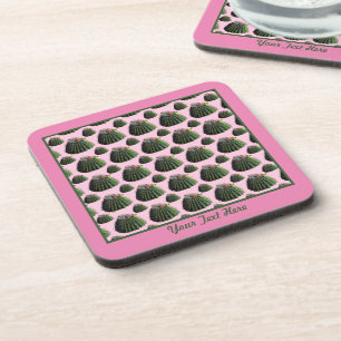 Cactus Plastic Coasters - Personalised Option
