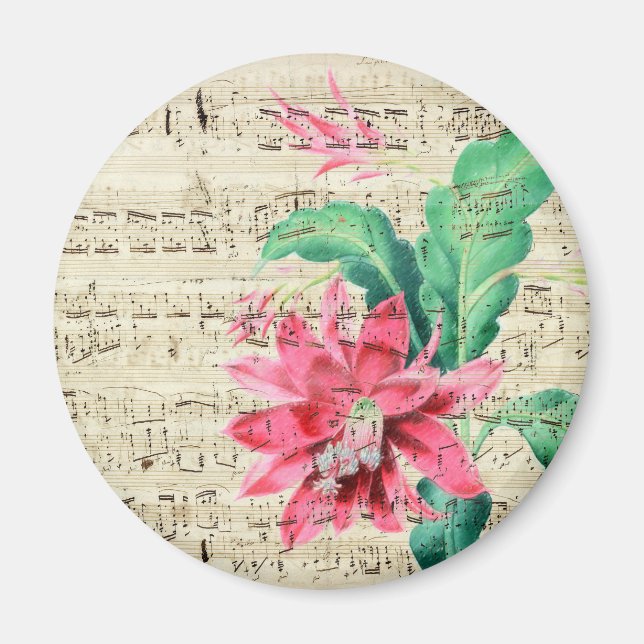 Cactus Poetry Magnet (Front)