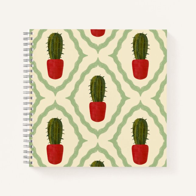 Cactus Pot Notebook (Front)