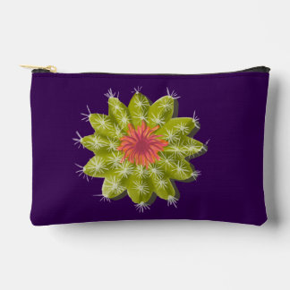 cactus Powder Puff Accessory Pouch