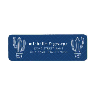 Cactus Return Address Labels