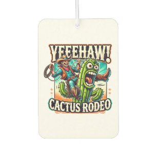 Cactus Rodeo Revelry Car Air Freshener