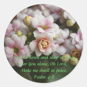 Cactus Rose Classic Round Sticker