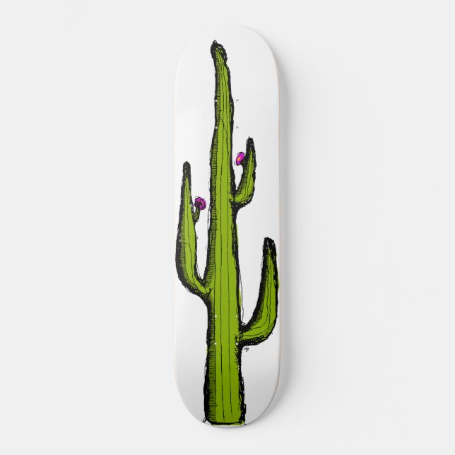 Cactus Skateboard (Front)
