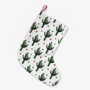 Cactus Small Christmas Stocking