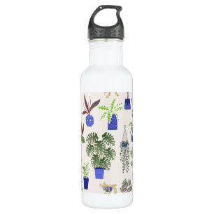 Cactus Succulent Houseplant Blush Pink 710 Ml Water Bottle