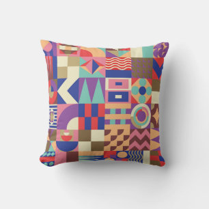 Cactus Succulent: Sketch Style Doodle Cushion