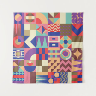 Cactus Succulent: Sketch Style Doodle Tapestry