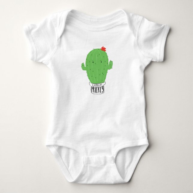 Cactus Succulent Unisex Baby Bodysuit (Front)