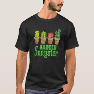 Cactus Succulents Garden  Gardening Design T-Shirt