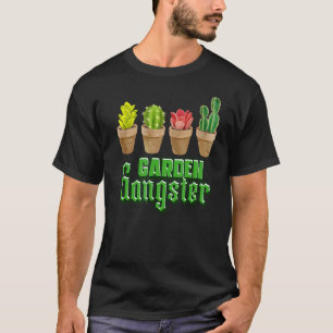 Cactus Succulents Garden Gardening Design T-Shirt