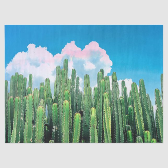 Cactus Summer Tissue Paper (Front)