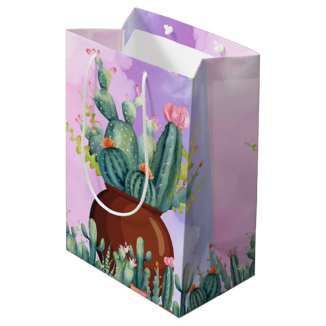 Cactus Sunrise Bag (Back Angled)