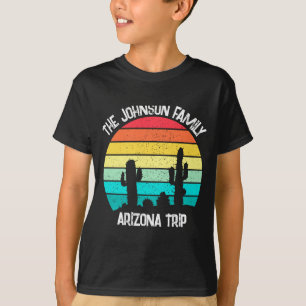 Cactus Sunset Arizona Desert Trip Womens  T-Shirt