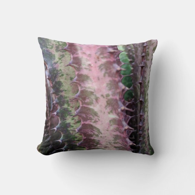 Cactus Throw Pillow (Front)