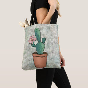 cactus tote bag
