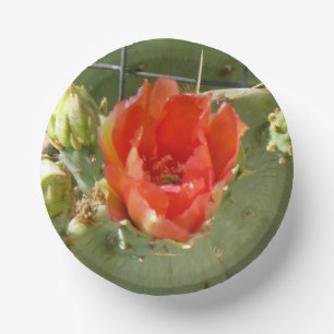 Cactus Tough and Beautiful paper bowls Plate
