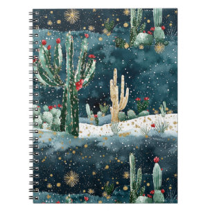 Cactus Western Cowboy Cowgirl Notebook