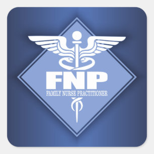 Cad FNP (diamond) Square Sticker