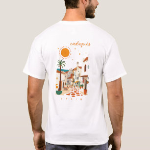 Cadaqués Cadaques Spain white town clothing T-Shirt