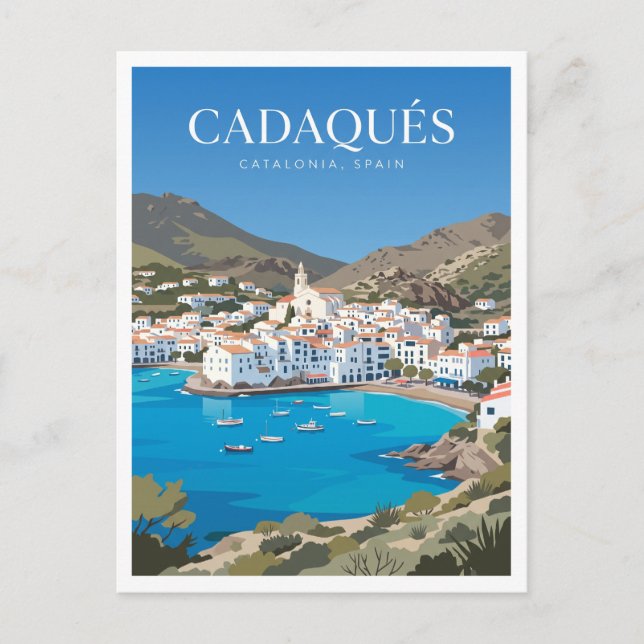 Cadaqués Spain Postcard (Front)