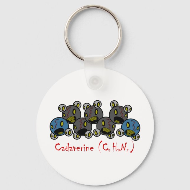 Cadaverine Keychain (Front)