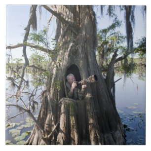 Caddo Lake, hunting blind Tile
