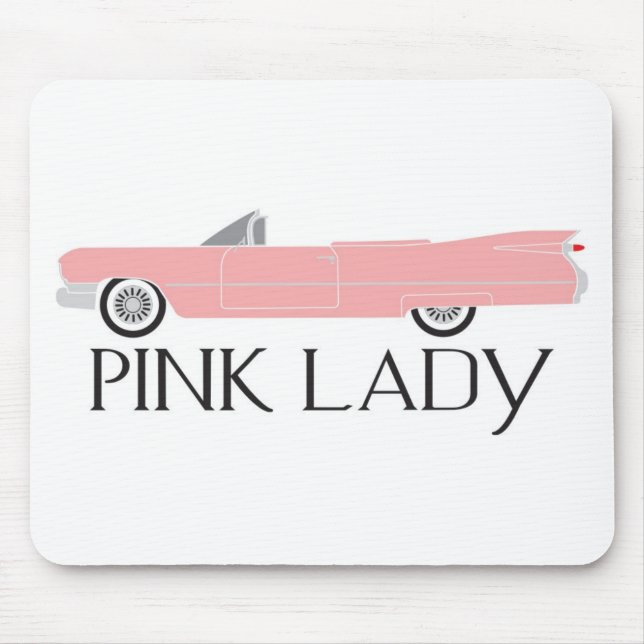 caddy pink lady mouse pad (Front)